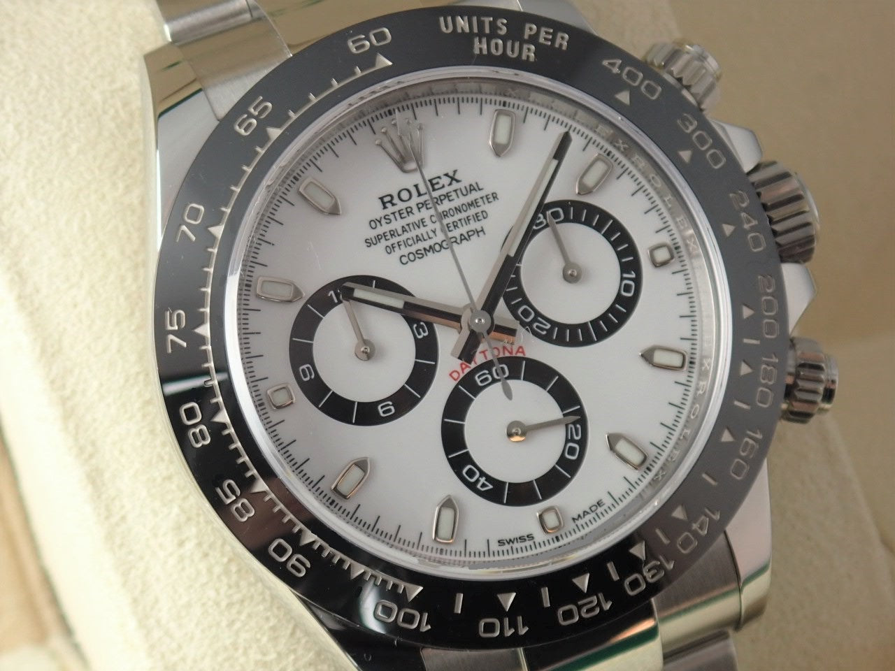 Rolex Daytona White Dial