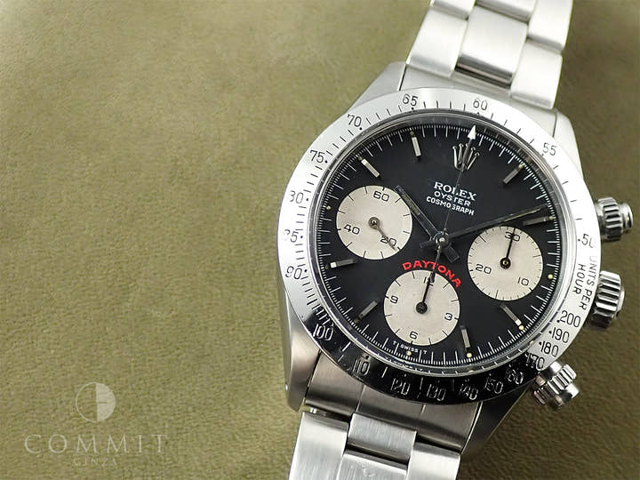 ロレックス デイトナ Ref.6265 ステンレススチール ブラック文字盤