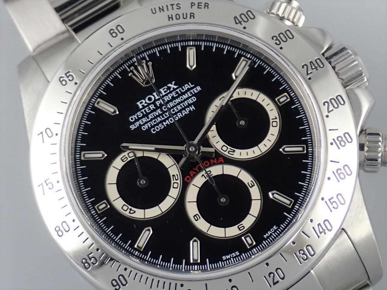 Rolex Daytona El Primero Black Dial A9