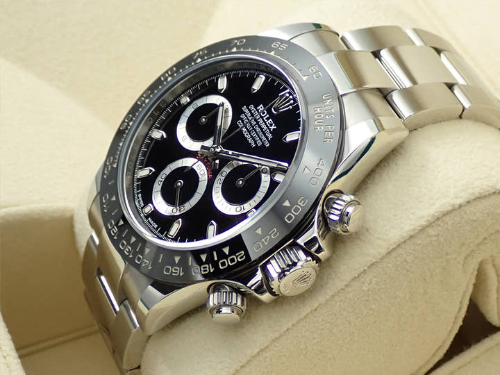 ロレックス デイトナ Ref.116500LN ステンレススチール ブラック文字盤