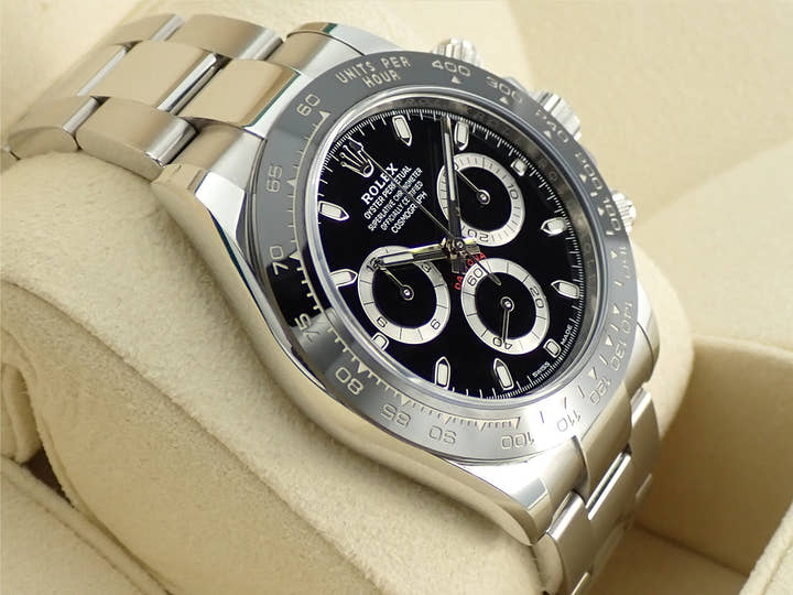ロレックス デイトナ Ref.116500LN ステンレススチール ブラック文字盤