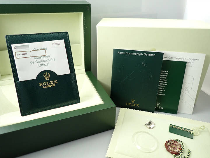 Rolex Daytona Ref. 116509ZER White Gold Pave Diamond Roman Dial