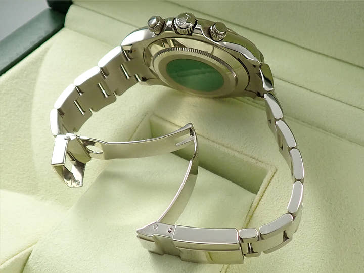 Rolex Daytona Ref. 116509ZER White Gold Pave Diamond Roman Dial