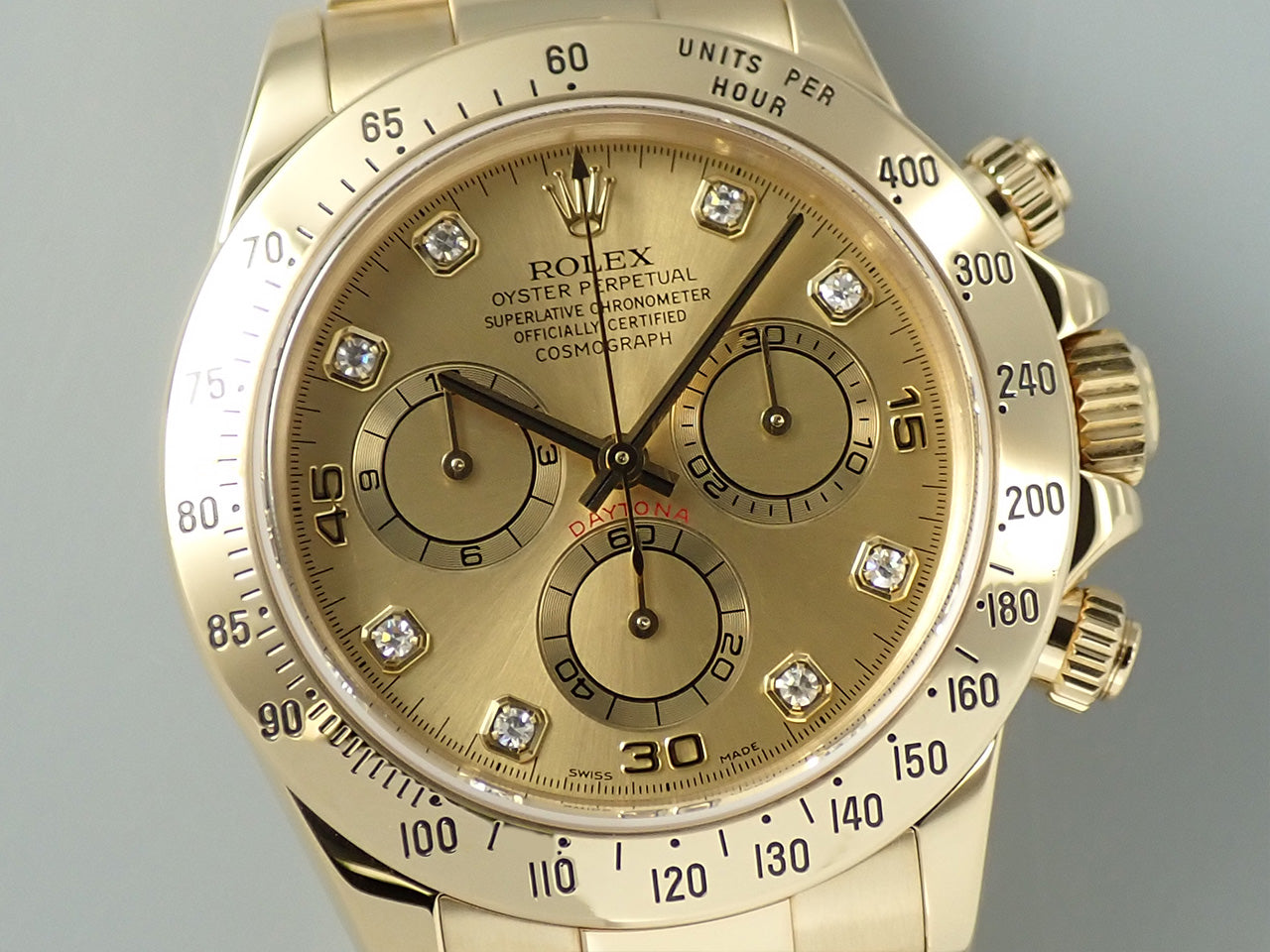 Rolex Daytona 8P Diamond &lt;Warranty, Box, etc.&gt;