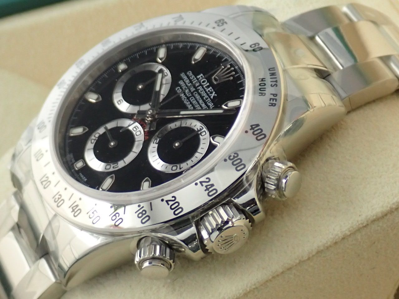 Rolex Daytona Black Dial Random Mirror Buckle [Dead Stock]