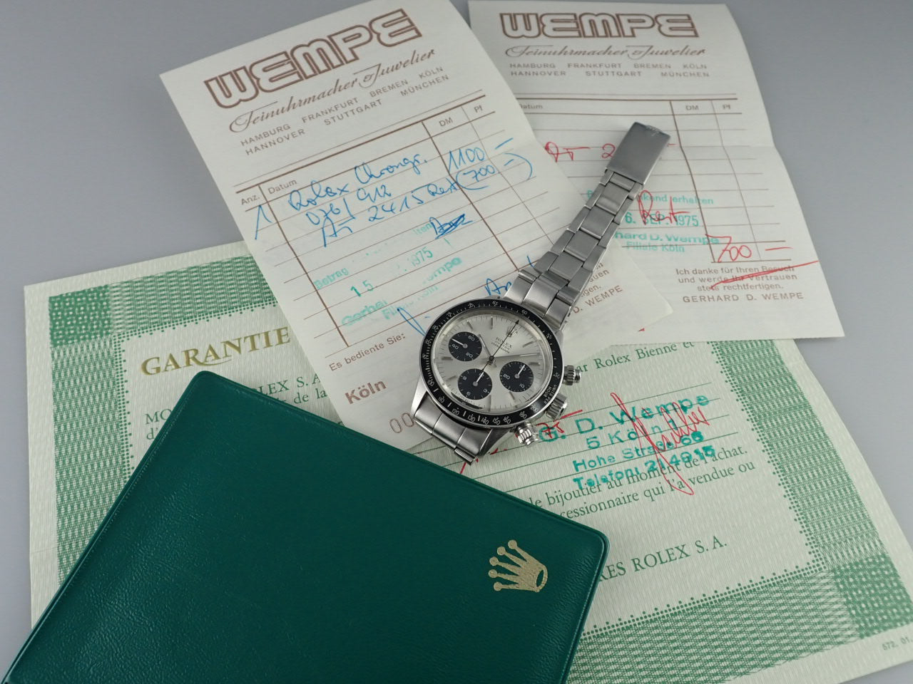 Rolex Daytona No indication &lt;Warranty (WEMPE), box, etc.&gt;