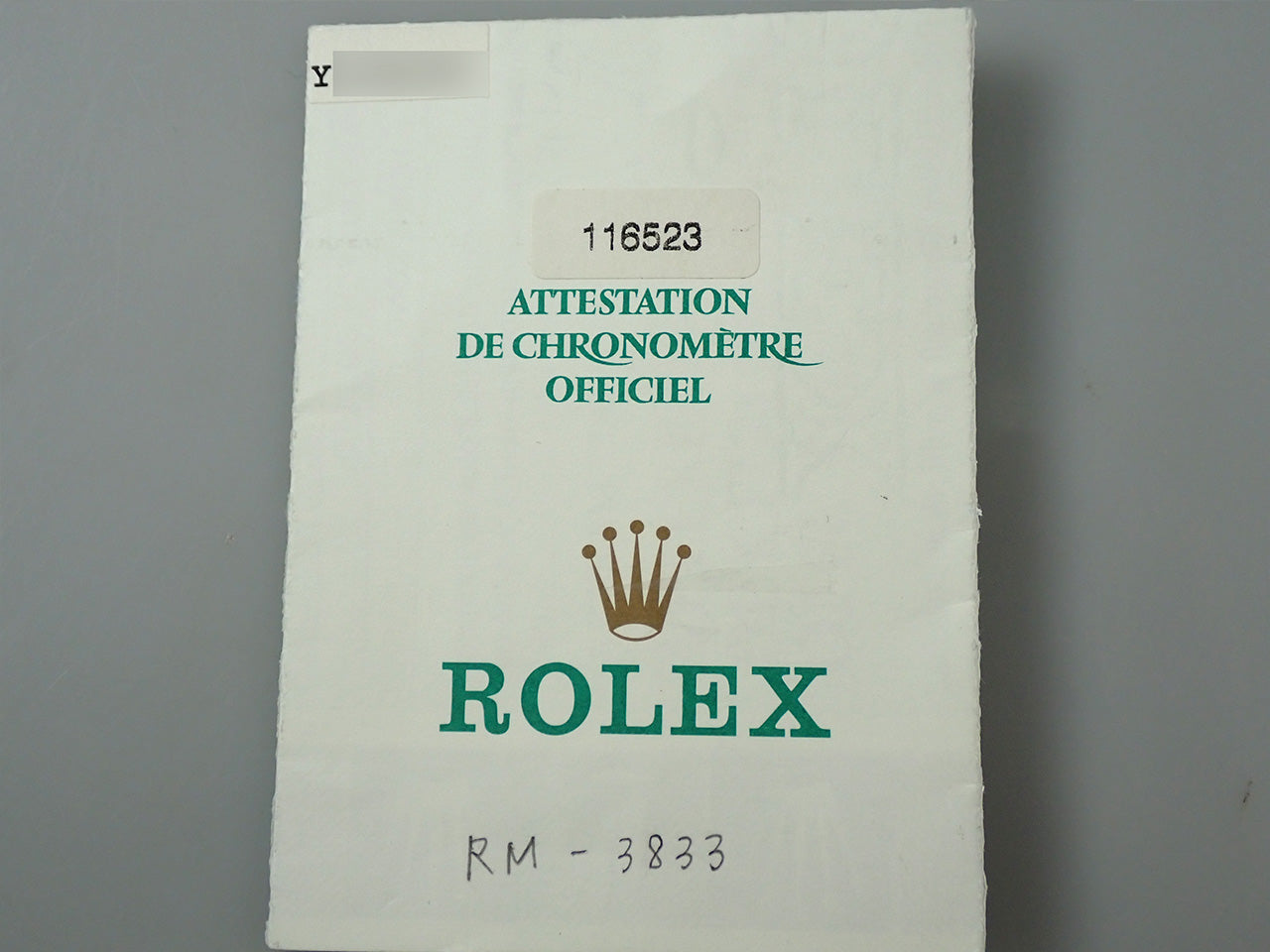 Rolex Daytona &lt;Warranty&gt;