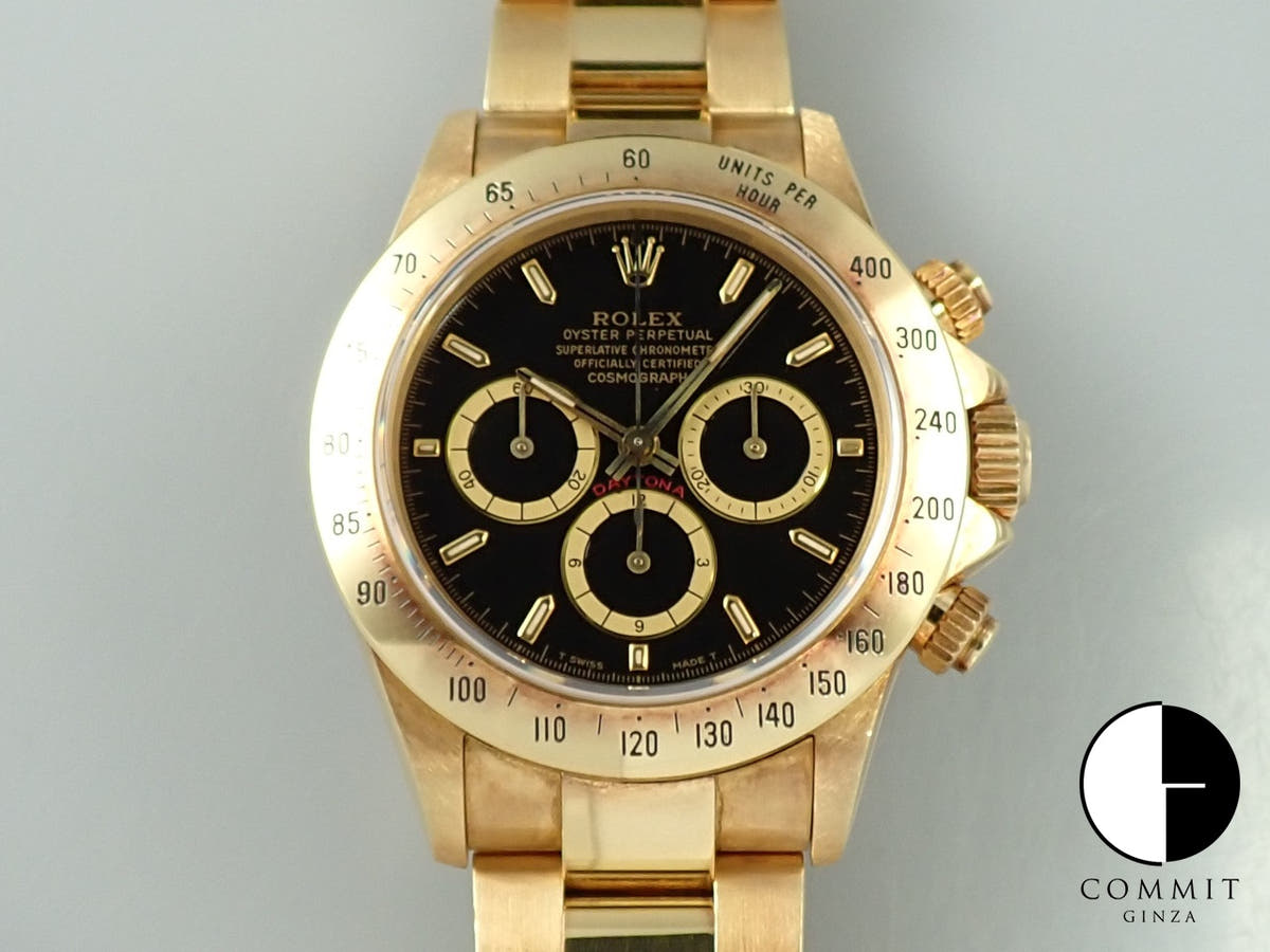 ロレックス デイトナ エルプリメロ Ref.16528 ブラック文字盤 中古 322CJSYX