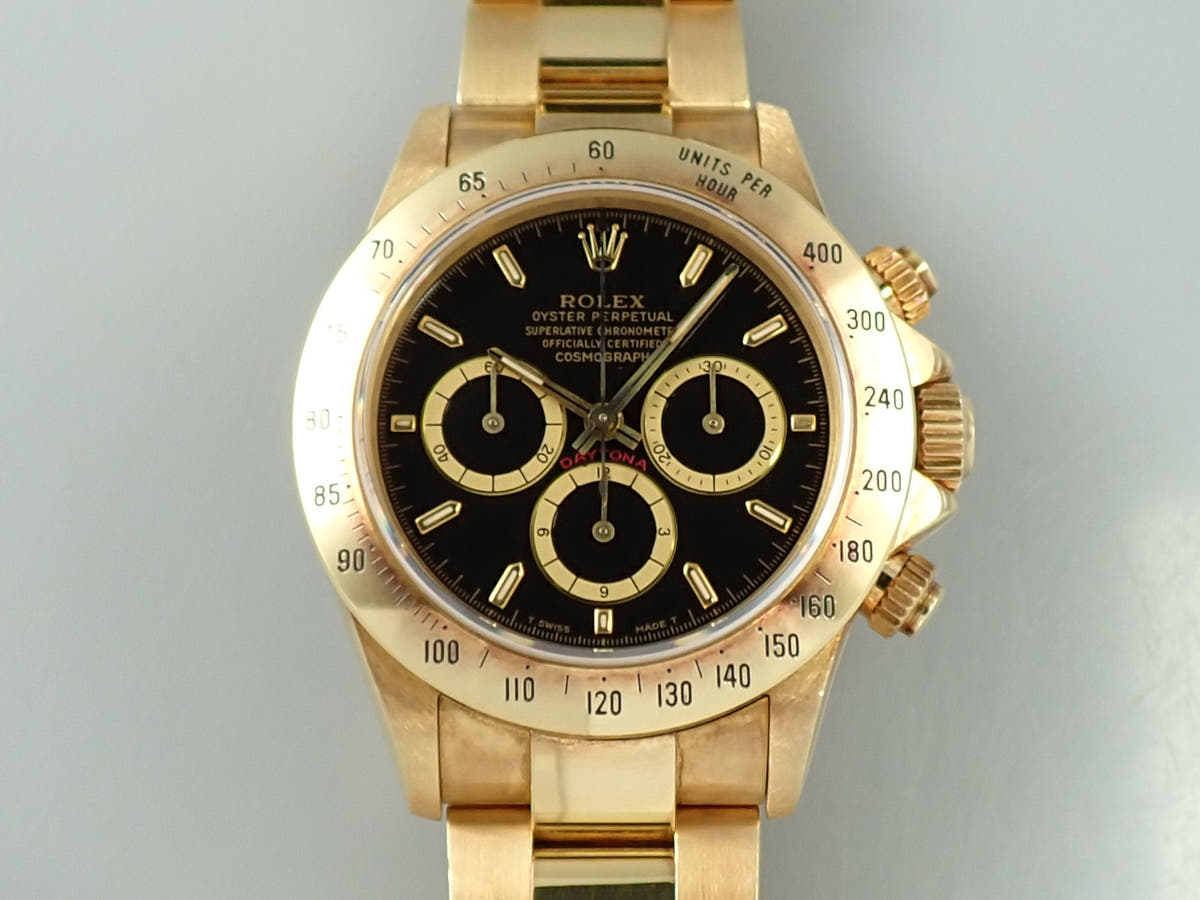 ロレックス デイトナ エルプリメロ Ref.16528 ブラック文字盤 中古 322CJSYX