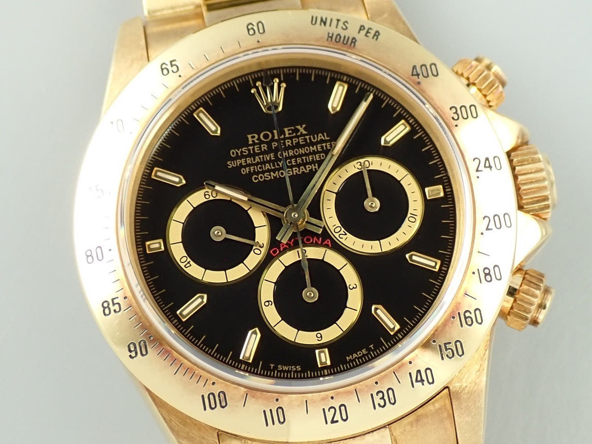 ロレックス デイトナ エルプリメロ Ref.16528 ブラック文字盤 中古 322CJSYX