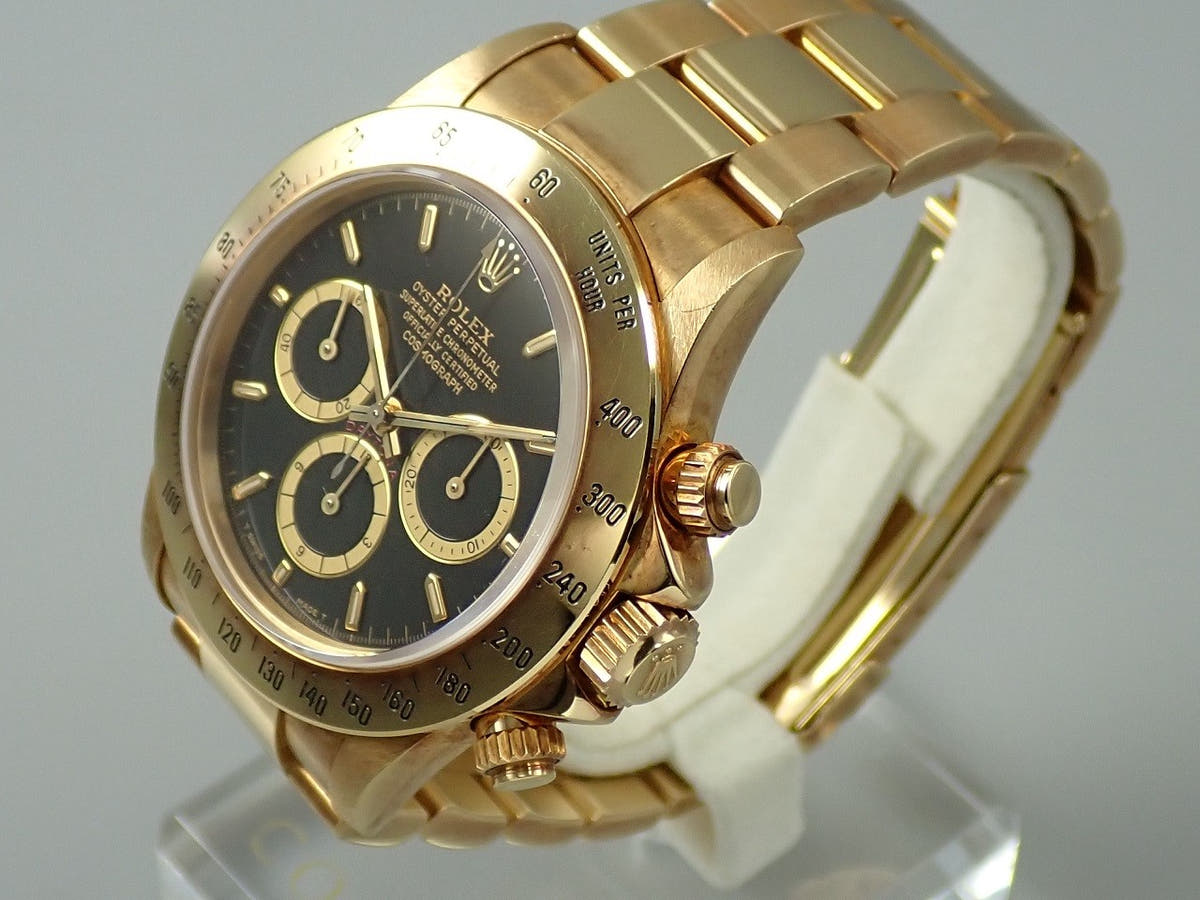 ロレックス デイトナ エルプリメロ Ref.16528 ブラック文字盤 中古 322CJSYX