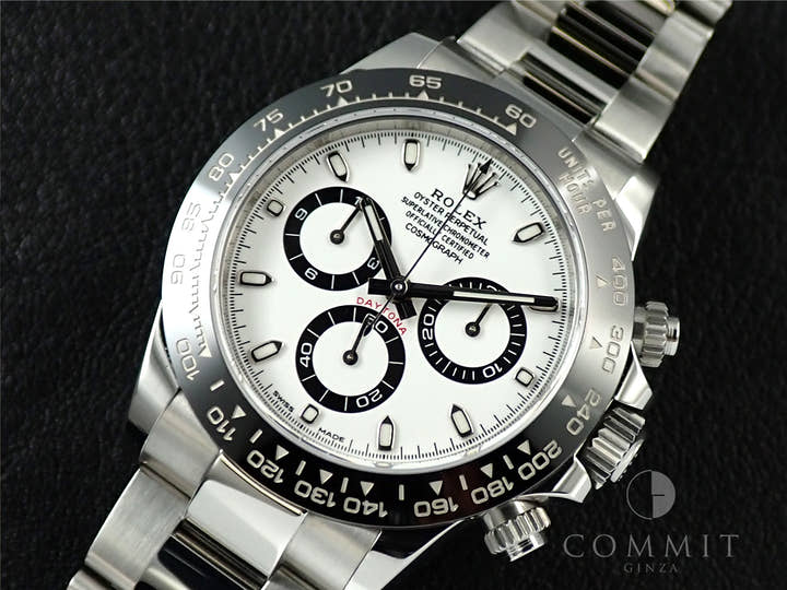 ロレックス デイトナ Ref.116500LN ステンレススチール ホワイト文字盤