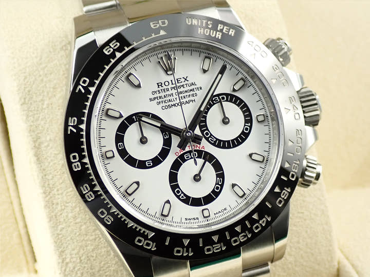ロレックス デイトナ Ref.116500LN ステンレススチール ホワイト文字盤
