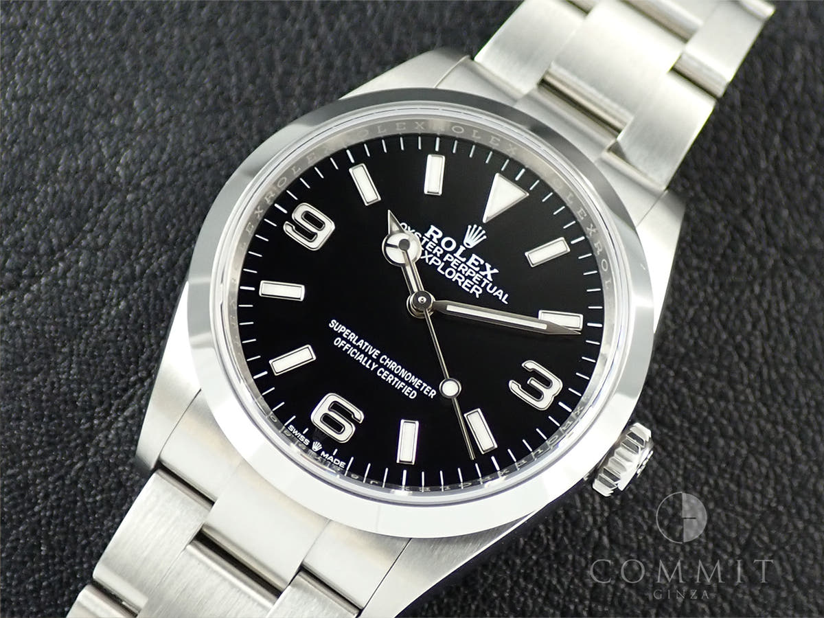ロレックス エクスプローラー36 Ref.124270 ブラック文字盤 中古 LPP3H73F