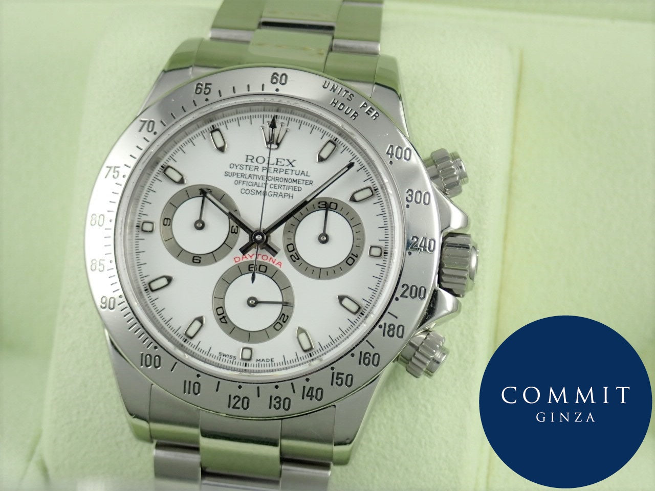 Rolex Daytona White Dial F Series