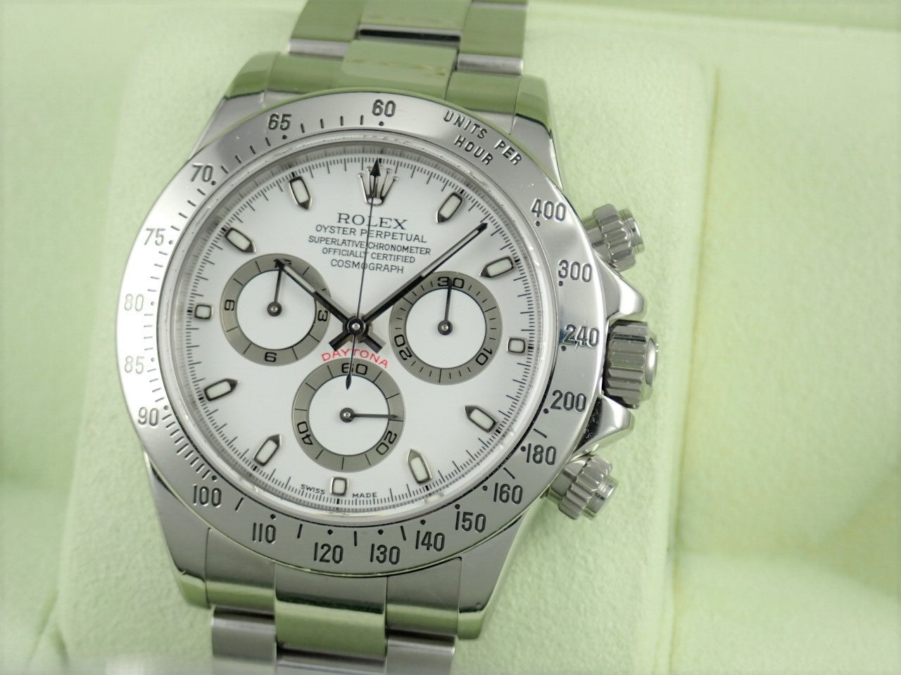 Rolex Daytona White Dial F Series