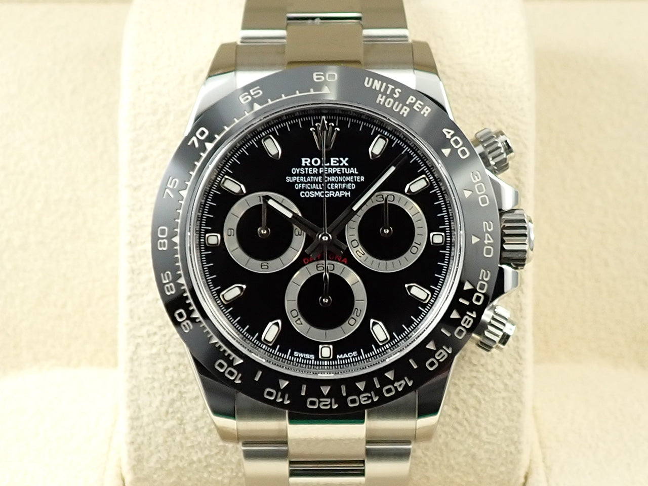 Rolex Daytona Ref.116500LN SS Black Dial