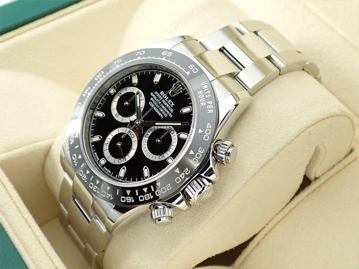 ロレックス デイトナ Ref.116500LN ステンレススチール ブラック文字盤