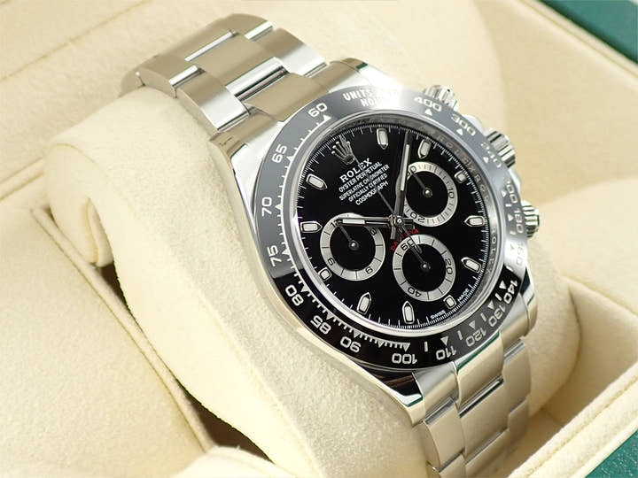 ロレックス デイトナ Ref.116500LN ステンレススチール ブラック文字盤
