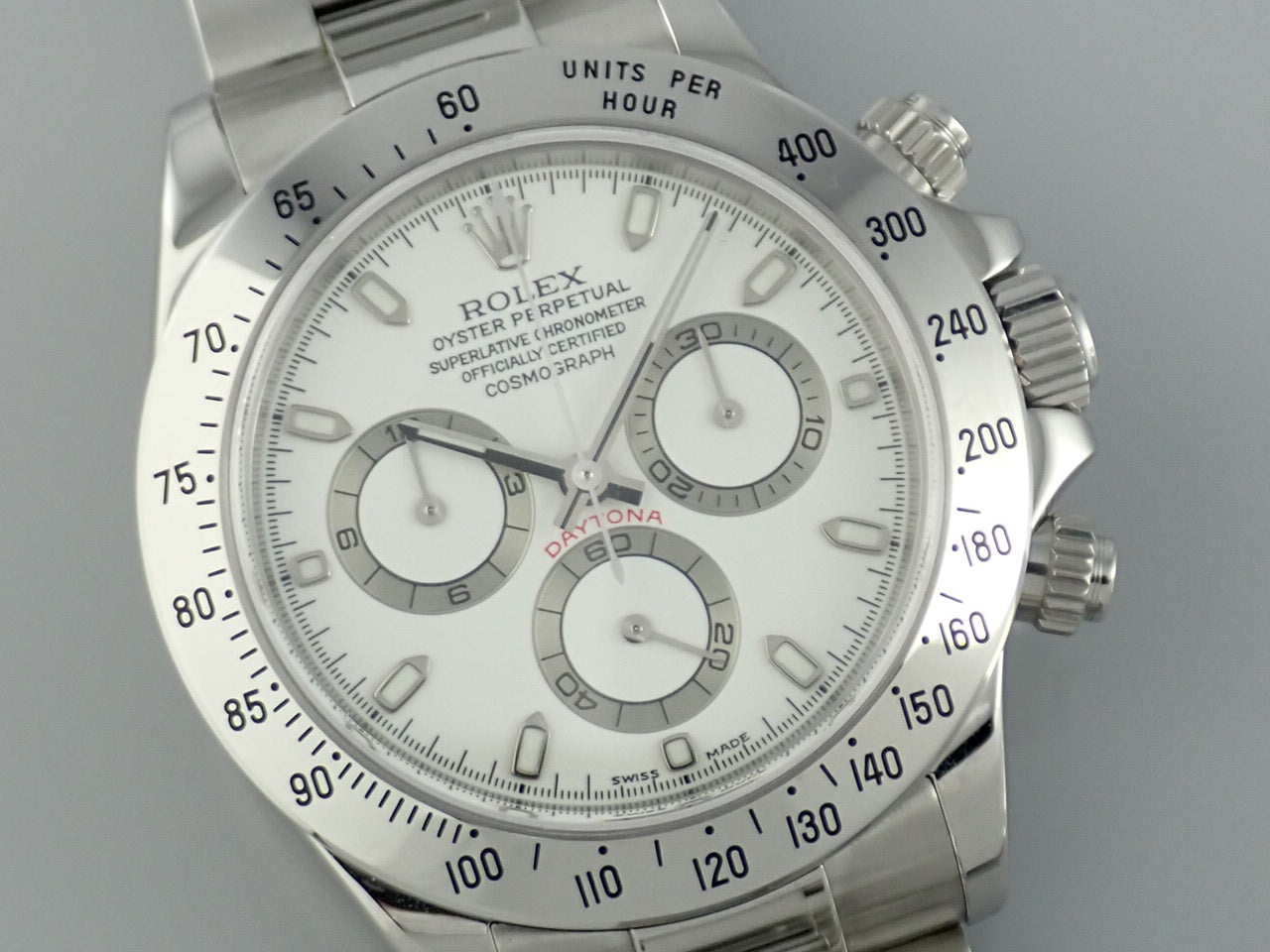 Rolex Daytona White Dial P Series