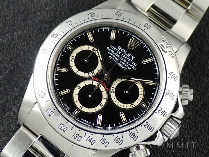 ロレックス デイトナ エルプリメロ Ref.16520 ステンレススチール ブラック文字盤