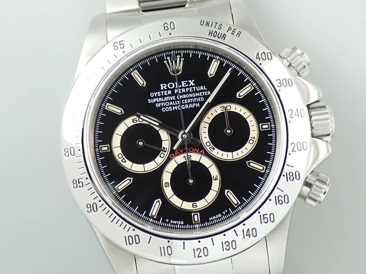 ロレックス デイトナ エルプリメロ Ref.16520 ステンレススチール ブラック文字盤