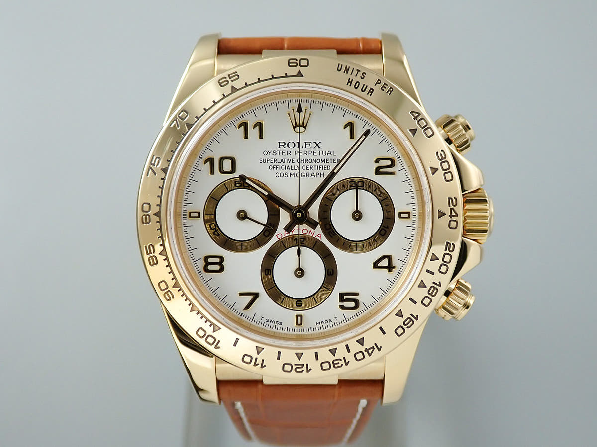 ロレックス デイトナ エルプリメロ Ref.16518 ホワイト文字盤 中古 R6KK6U0P