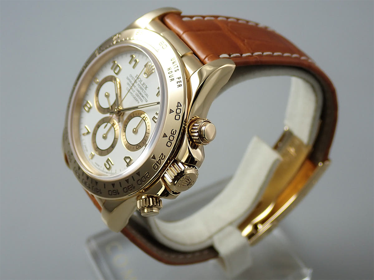 ロレックス デイトナ エルプリメロ Ref.16518 ホワイト文字盤 中古 R6KK6U0P