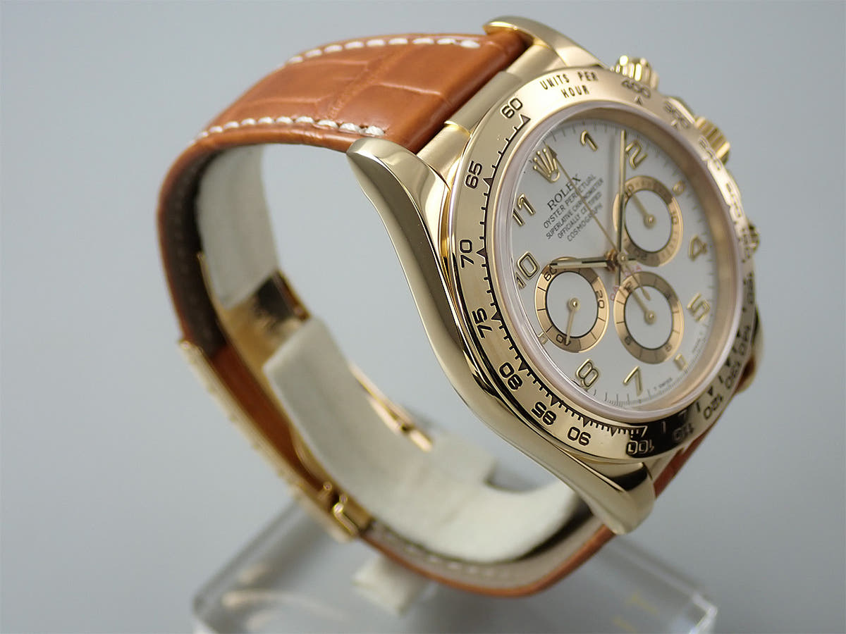 ロレックス デイトナ エルプリメロ Ref.16518 ホワイト文字盤 中古 R6KK6U0P