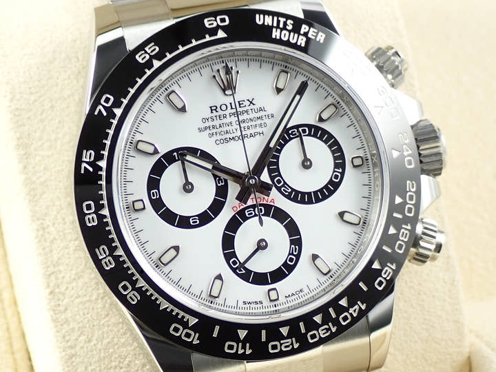 ロレックス デイトナ Ref.116500LN ステンレススチール ホワイト文字盤