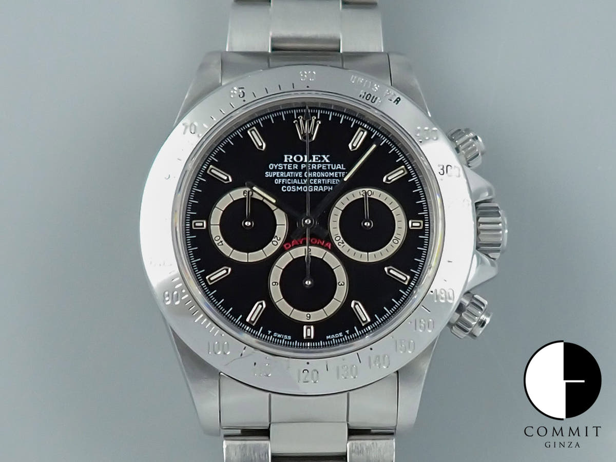 ロレックス デイトナ エルプリメロ Ref.16520 ステンレススチール ブラック文字盤