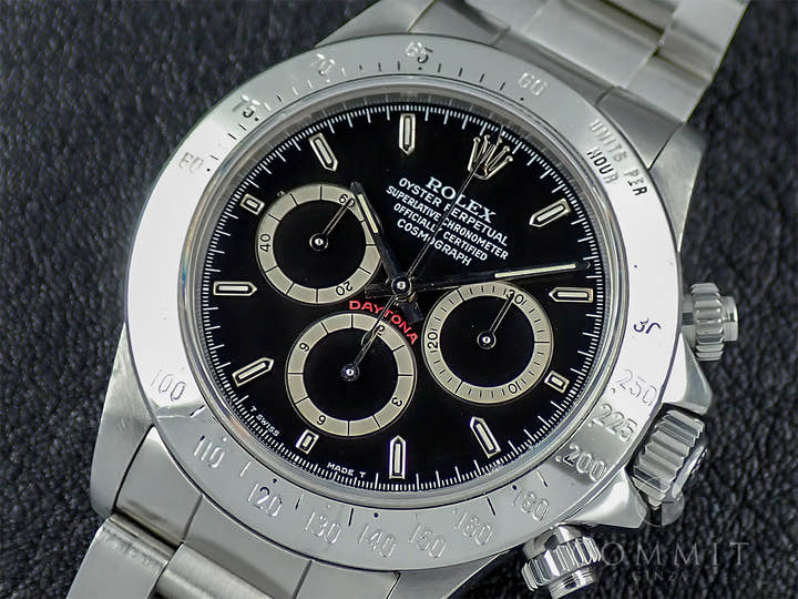 ロレックス デイトナ エルプリメロ Ref.16520 ステンレススチール ブラック文字盤
