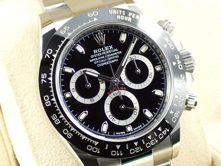 ロレックス デイトナ Ref.116500LN ステンレススチール ブラック文字盤