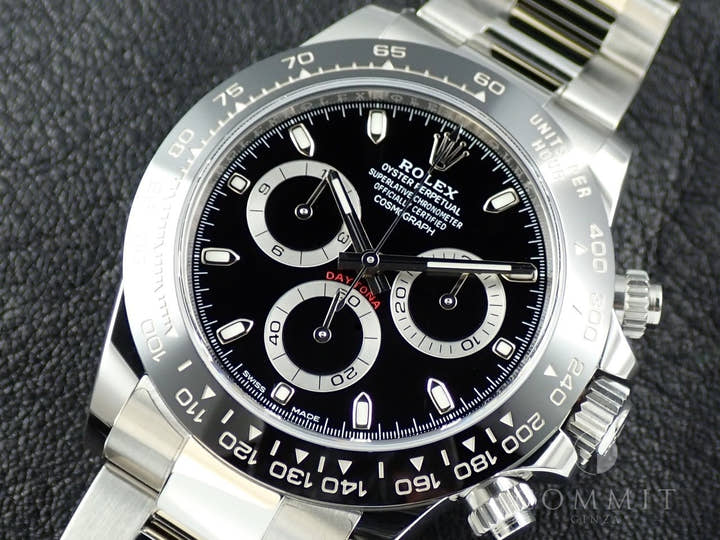 ロレックス デイトナ Ref.116500LN ステンレススチール ブラック文字盤
