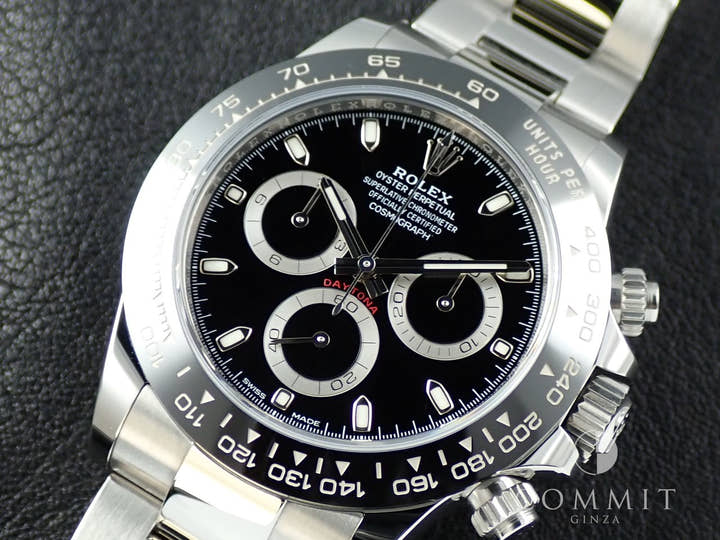ロレックス デイトナ Ref.116500LN ステンレススチール ブラック文字盤