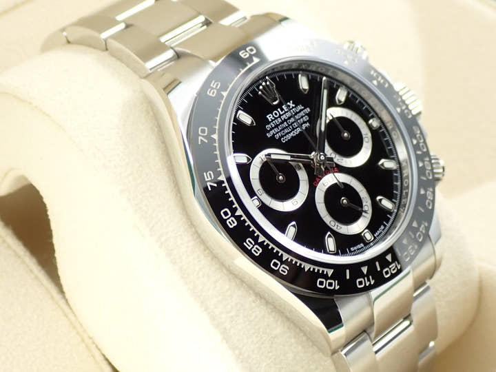 ロレックス デイトナ Ref.116500LN ステンレススチール ブラック文字盤