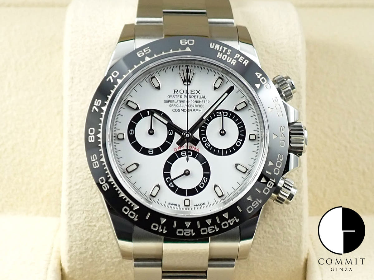 ロレックス デイトナ Ref.116500LN ホワイト文字盤 中古 92M9X114