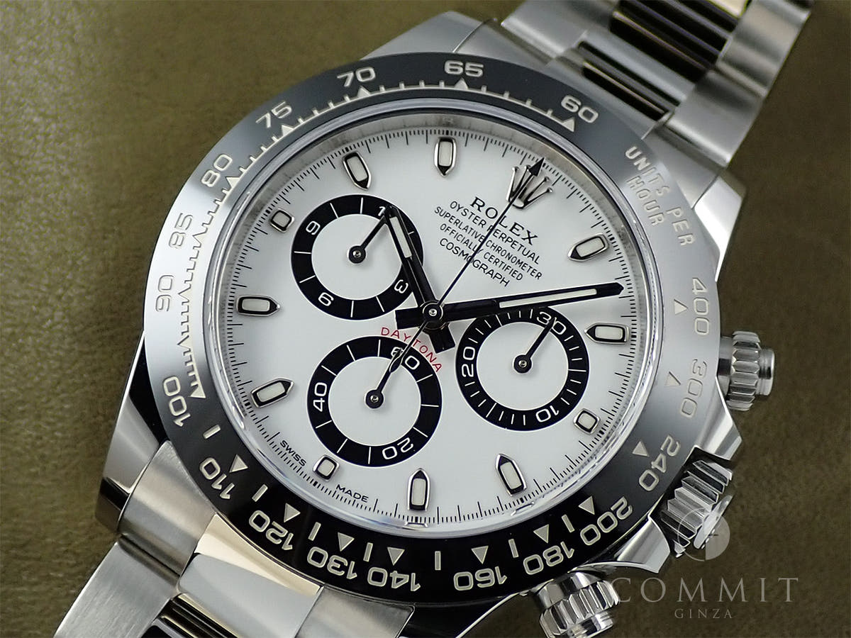 ロレックス デイトナ Ref.116500LN ホワイト文字盤 中古 92M9X114