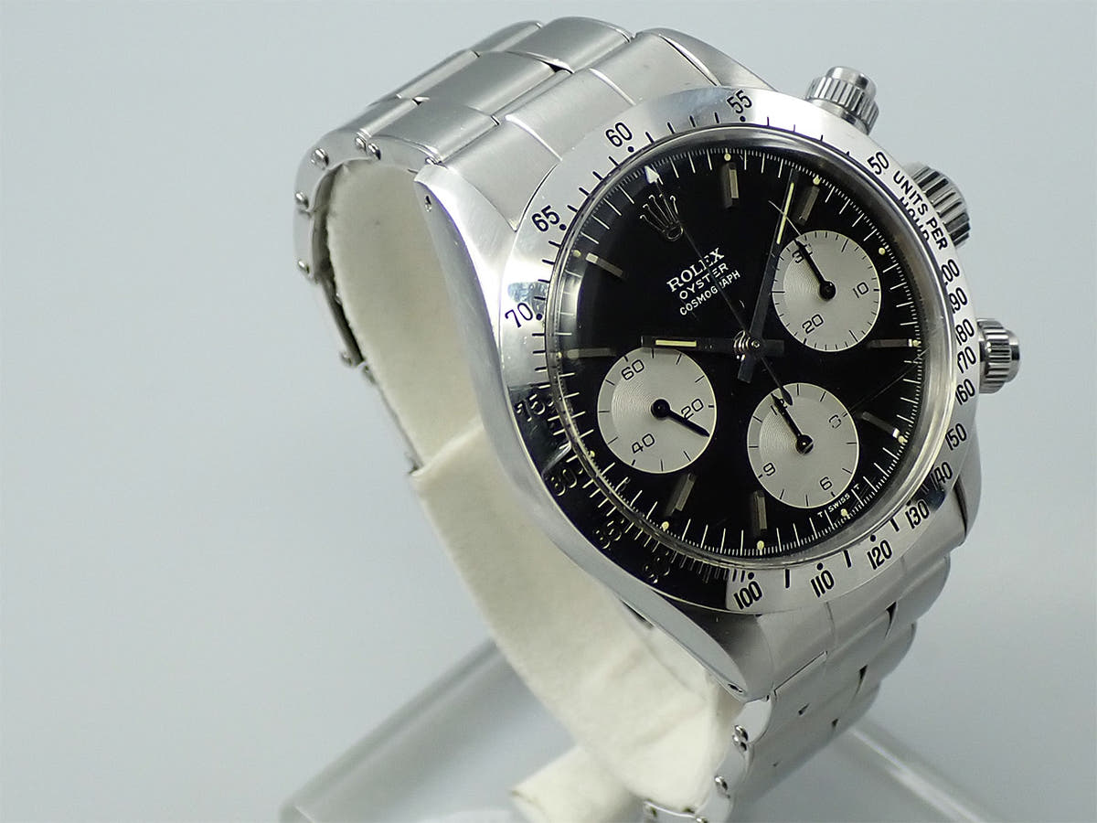 ロレックス デイトナ Ref.6265 ブラック文字盤 中古 H5660LZP