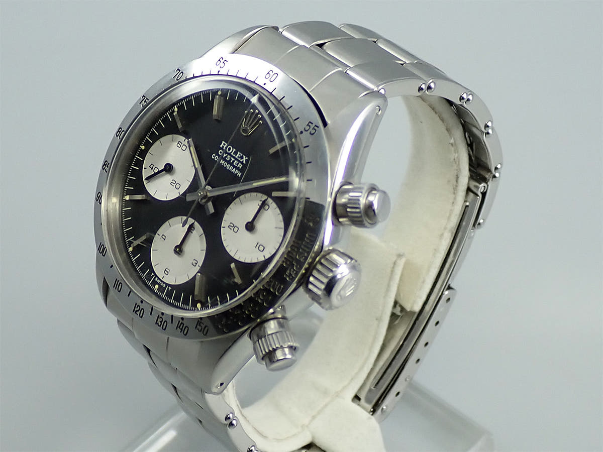 ロレックス デイトナ Ref.6265 ブラック文字盤 中古 H5660LZP