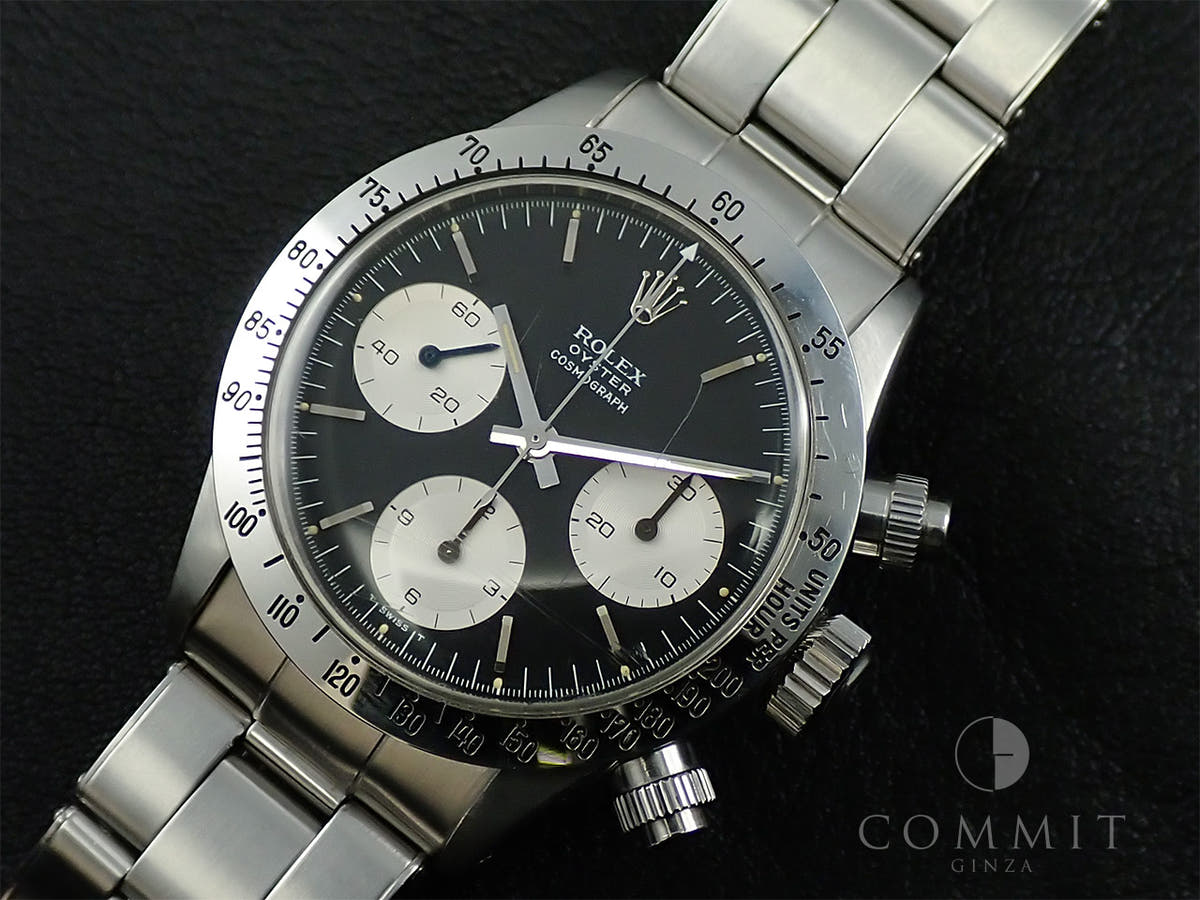 ロレックス デイトナ Ref.6265 ブラック文字盤 中古 H5660LZP