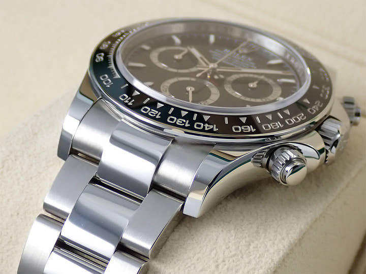 ロレックス デイトナ Ref.126500LN ステンレススチール ブラック文字盤