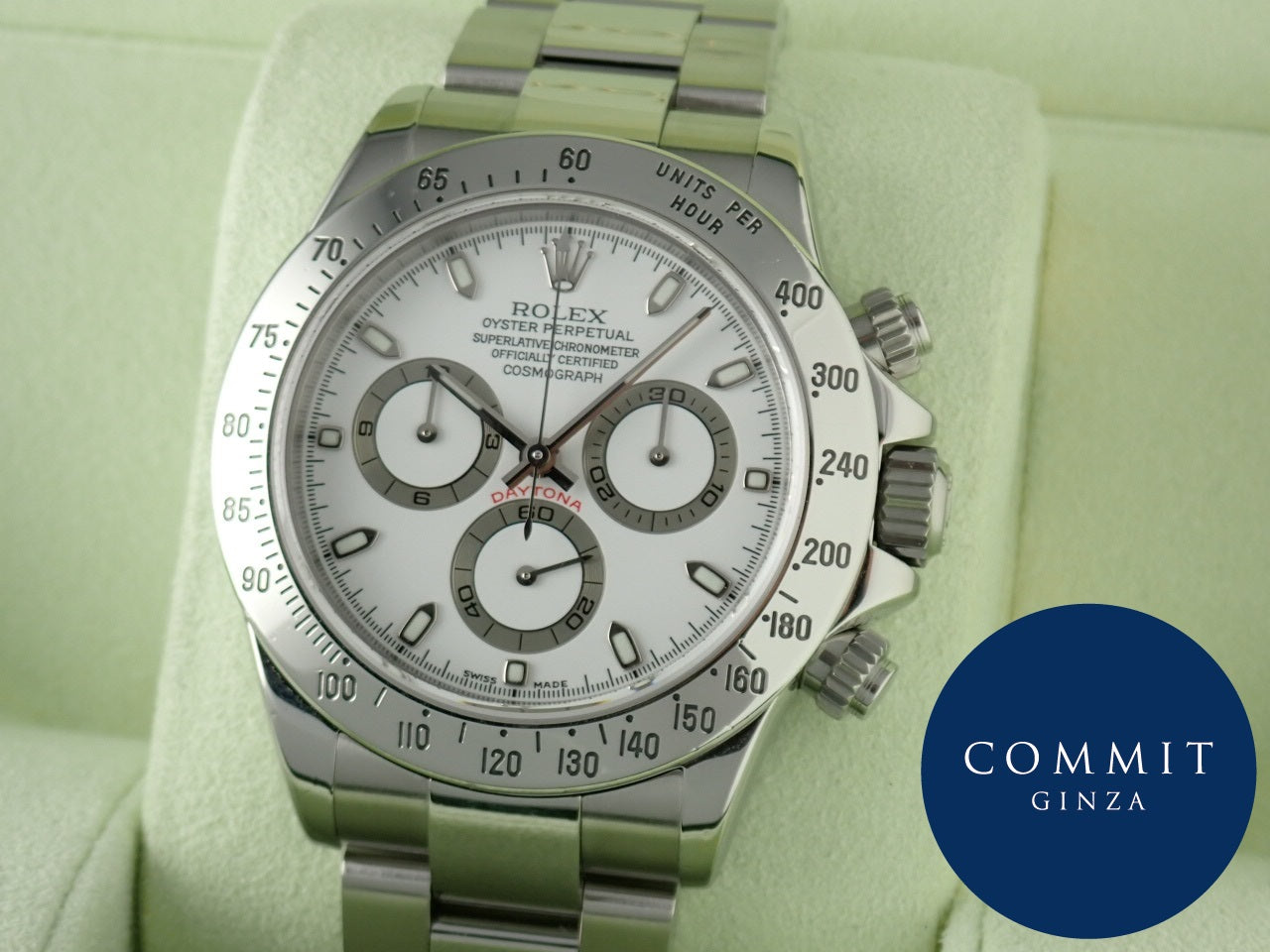 Rolex Daytona White Dial F Series