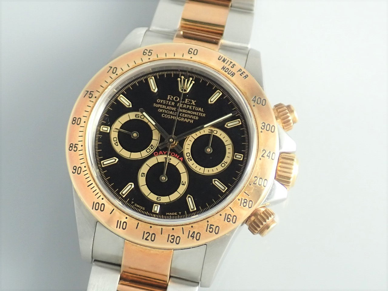 Rolex Daytona Combi El Primero Black Dial A Series