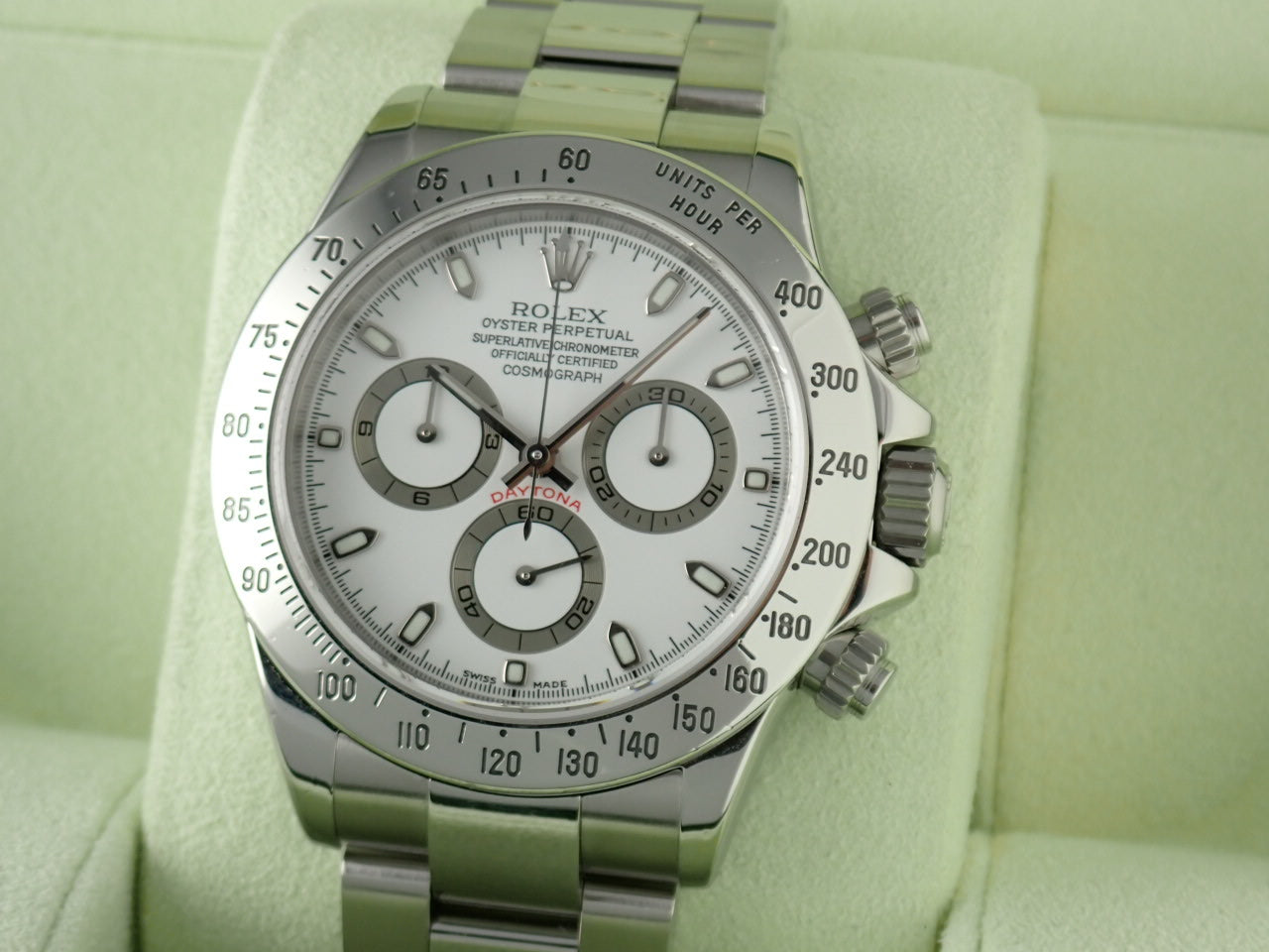 Rolex Daytona White Dial F Series