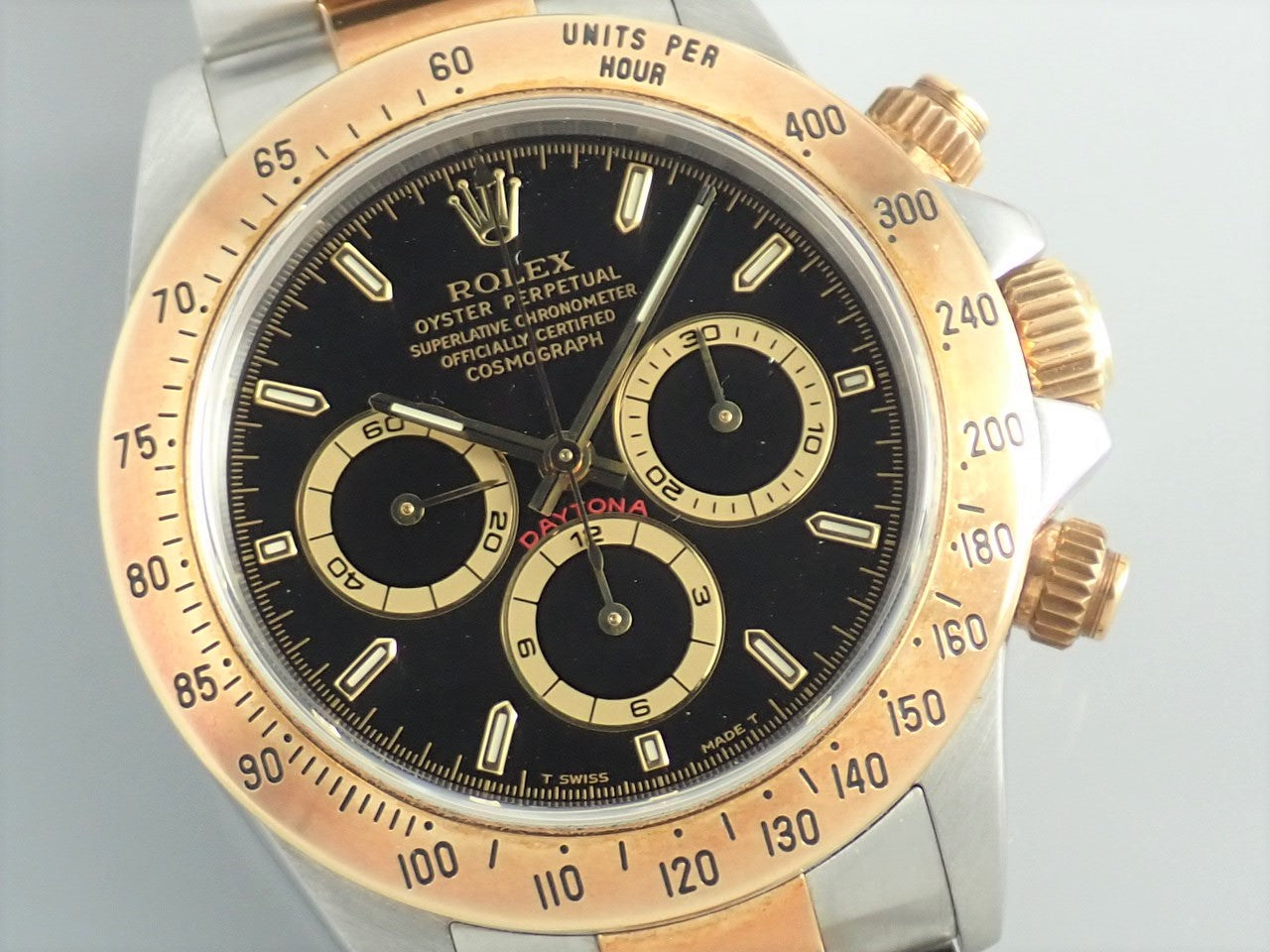 Rolex Daytona Combi El Primero Black Dial A Series