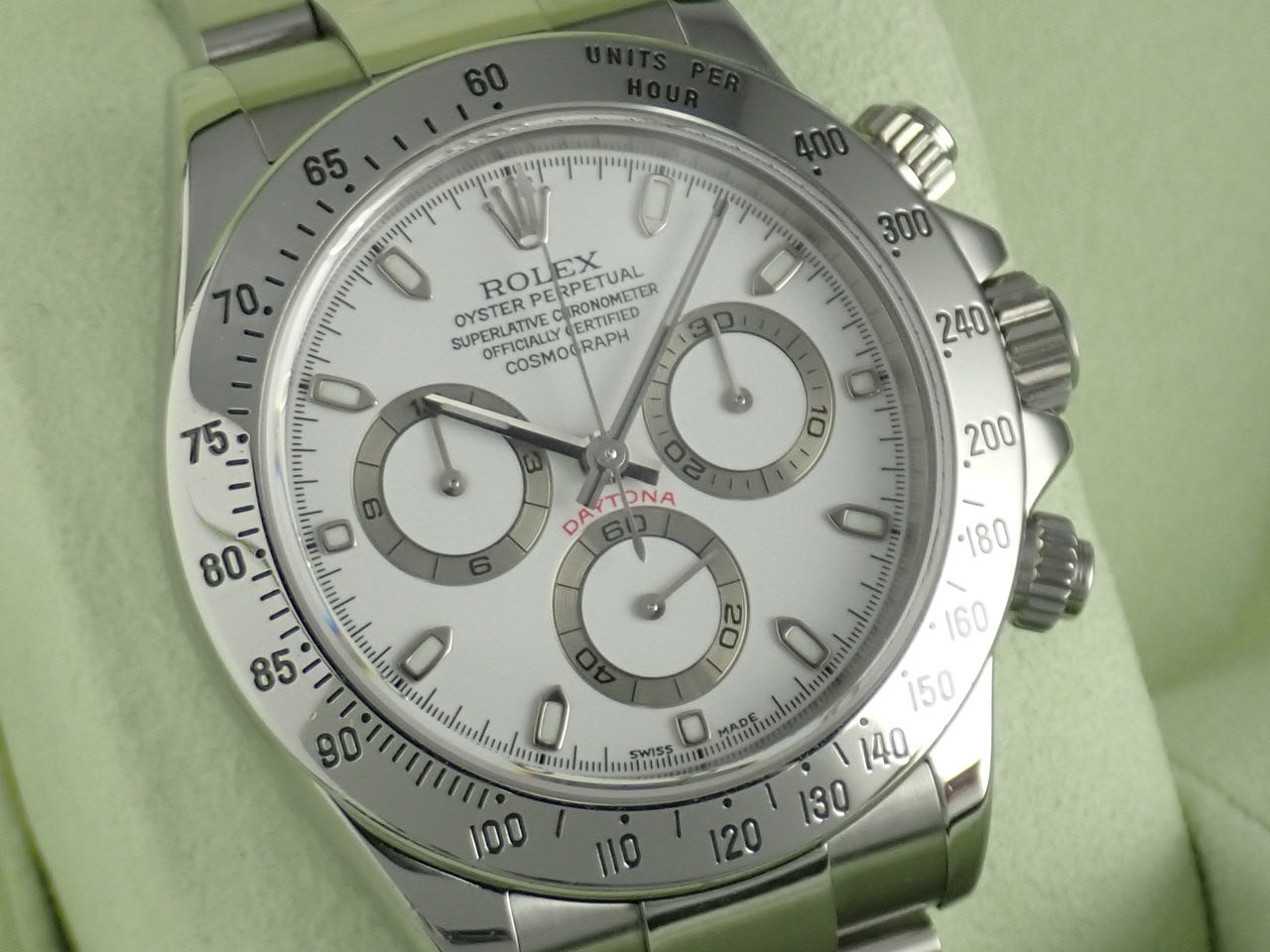 Rolex Daytona White Dial F Series