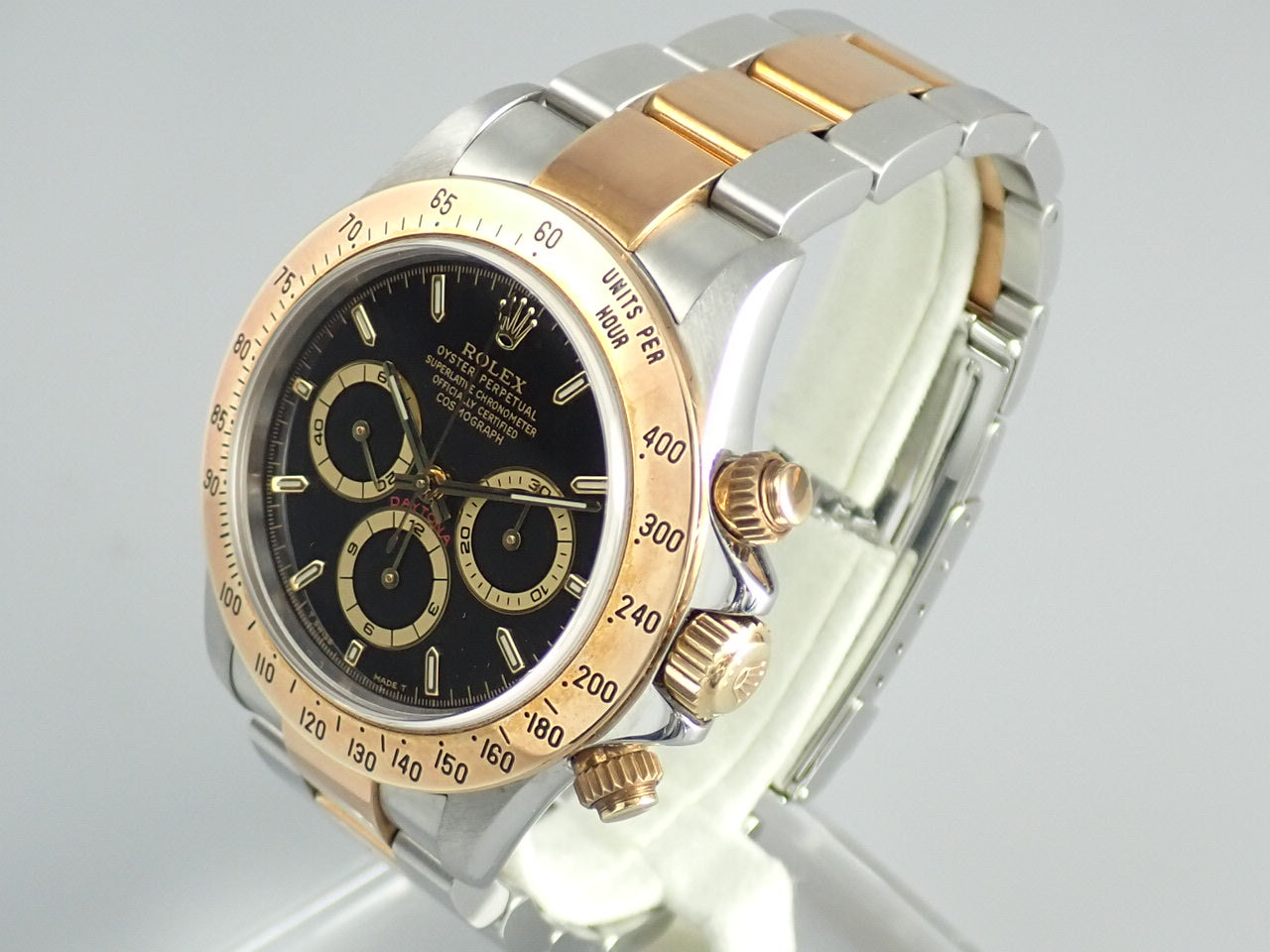 Rolex Daytona Combi El Primero Black Dial A Series