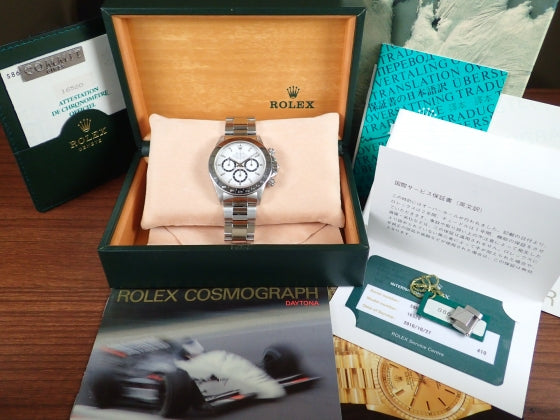 Rolex Daytona El Primero White Dial S Serial Ref.16520