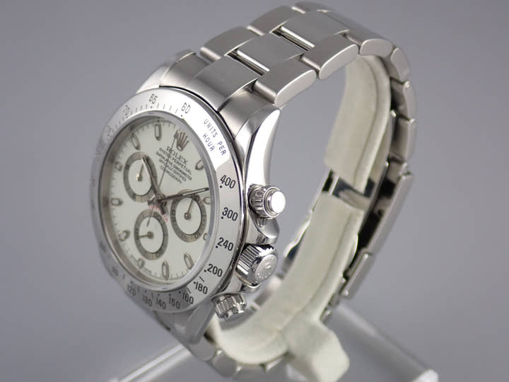 ロレックス デイトナ Ref.116520 ホワイト文字盤 中古 daytona-380